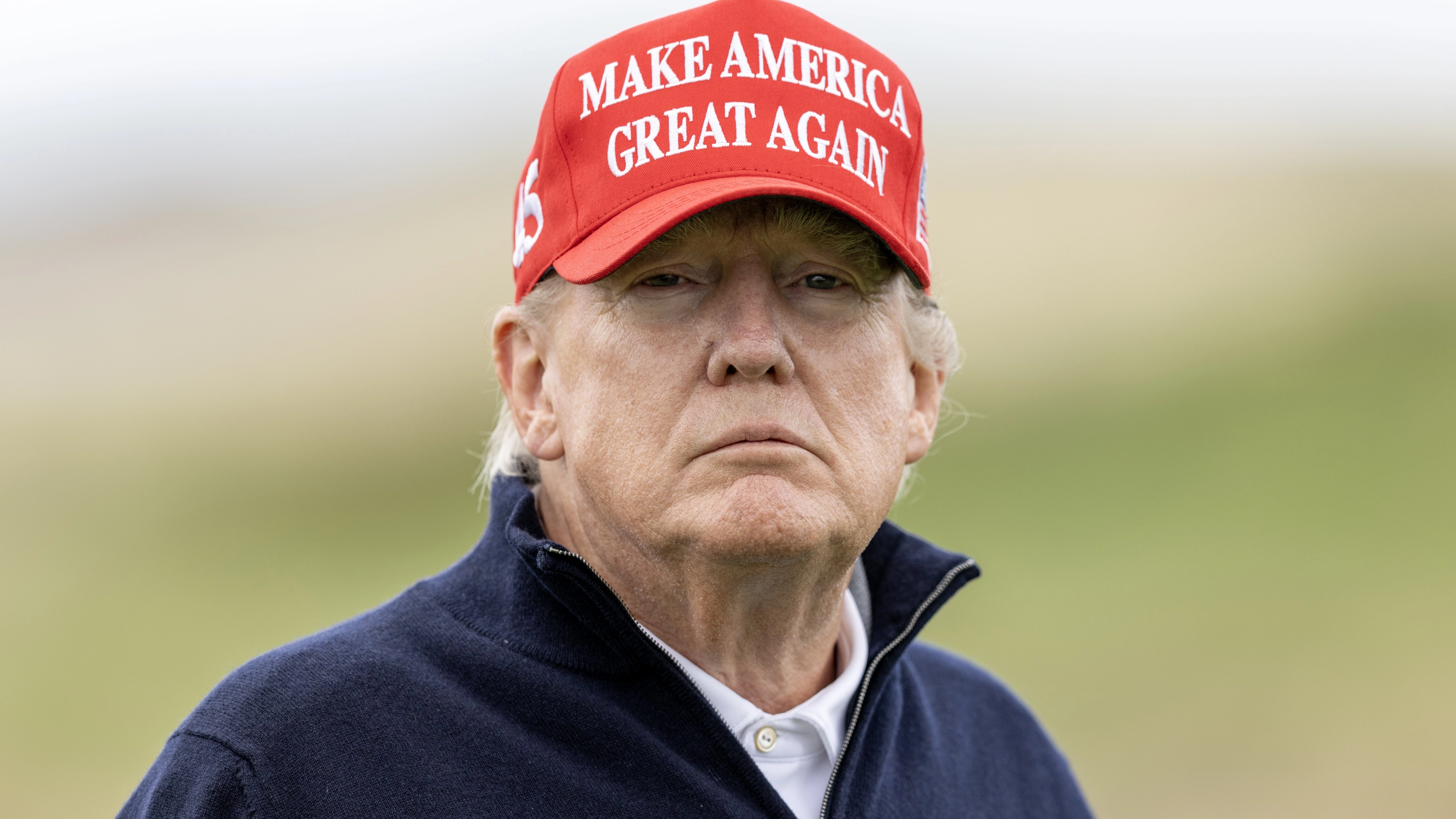 Donald Trump gives harsh response for people who vandalised his golf course