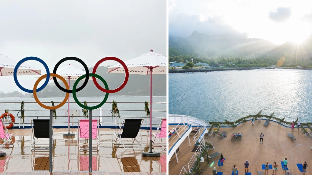 Why some Olympic athletes get to stay on incredible cruise ship instead of Paris village in world first