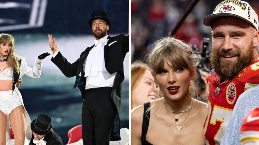Taylor Swift fans think Travis Kelce dropped huge easter egg for his debut on stage months before