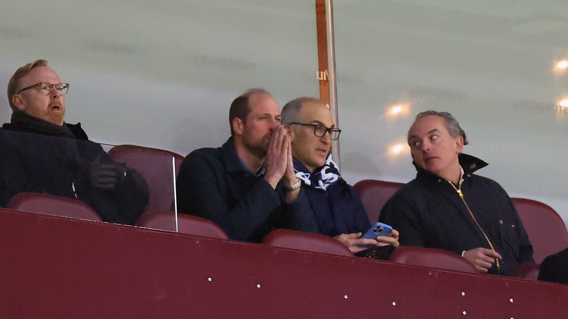 Prince William suffers abuse as four-word chant is hurled at him during latest appearance