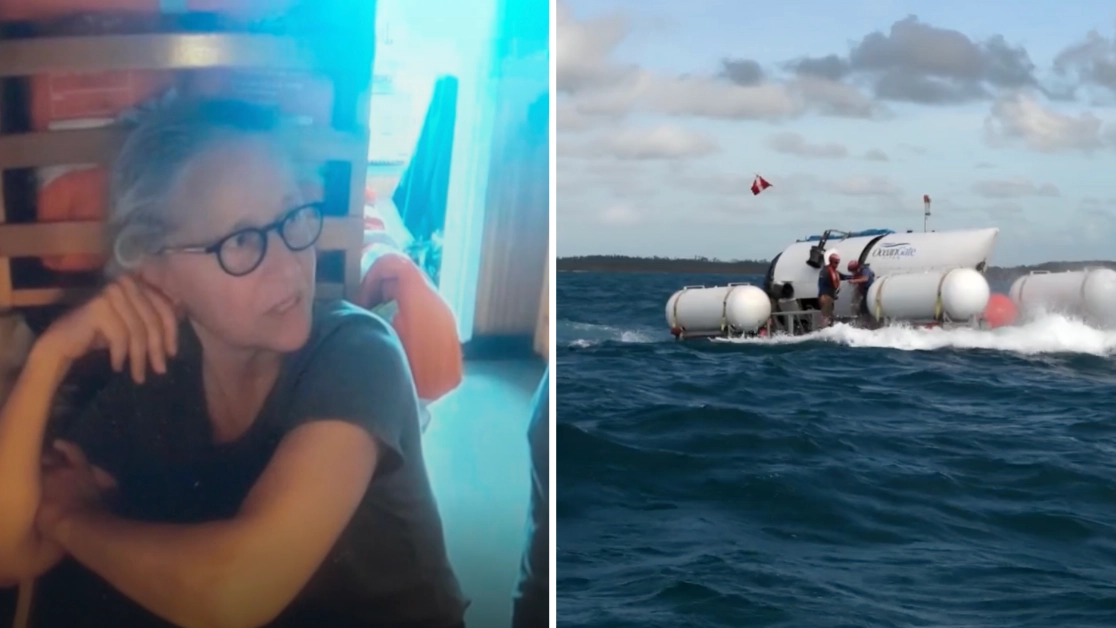 Footage capturing moment Titan sub imploded has been revealed