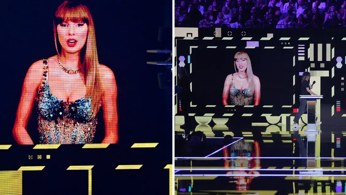 Taylor Swift fans spot major issue with her MTV EMA acceptance speech after pointing out subtle clue