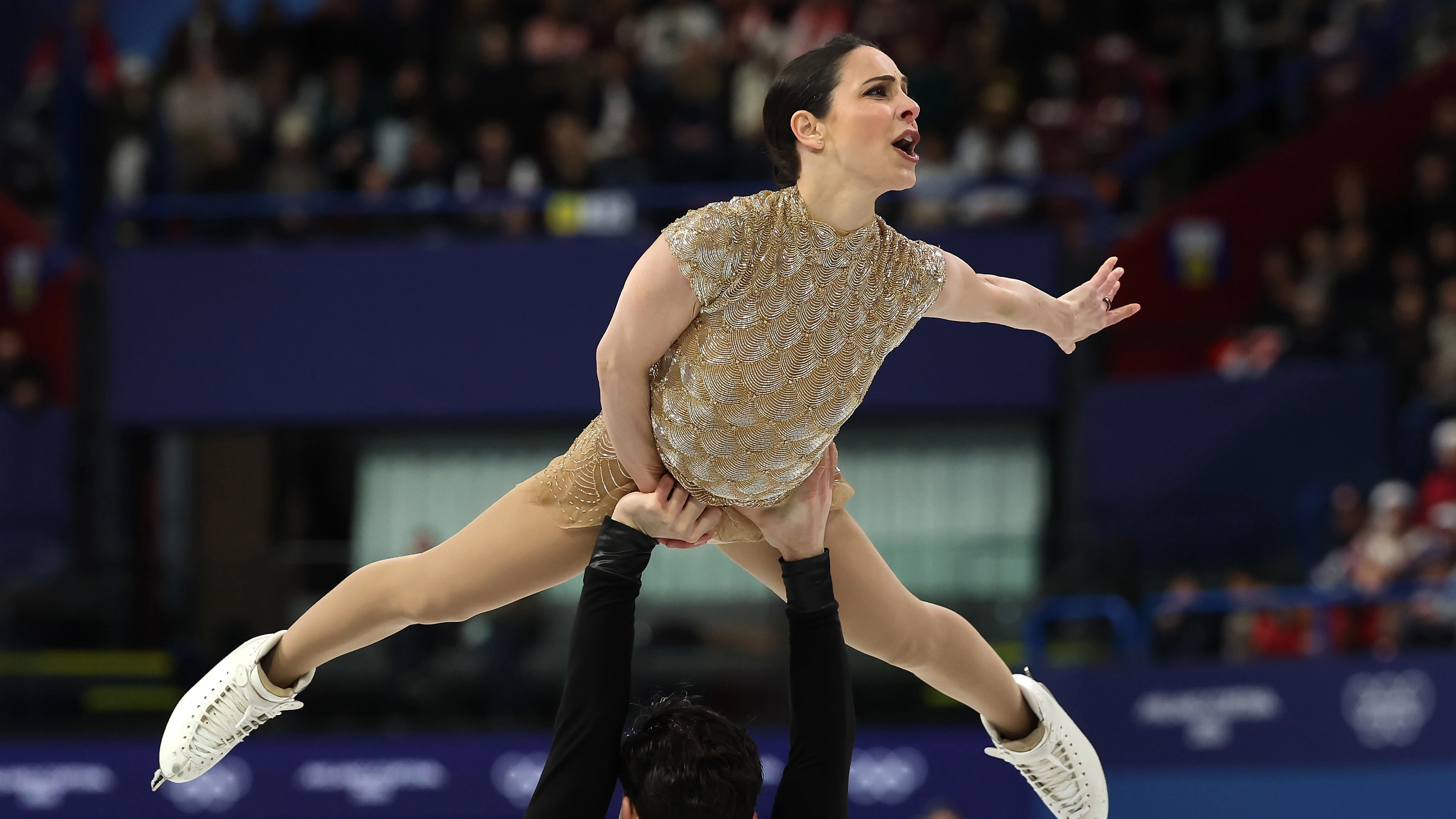 Figure skater Deanna Stellato-Dudek called 'inspiration' for something rarely seen at Olympics