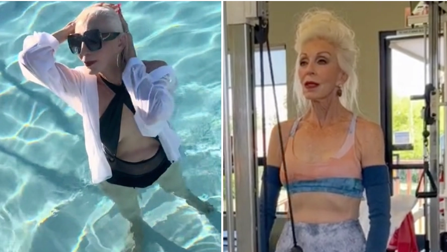Woman, 73, hits back at trolls who say her outfits are inappropriate