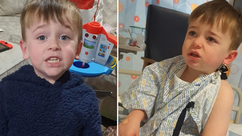 Mum issues warning on slushies after toddler fell unconscious and ‘began fitting’