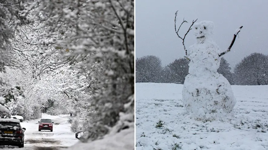 Brits issued urgent warning as snowfall to hit parts of UK next week