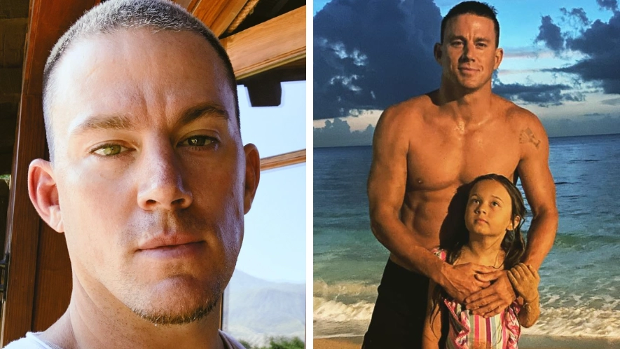 Channing Tatum said he was nervous about being single dad after showing off daughter for first time