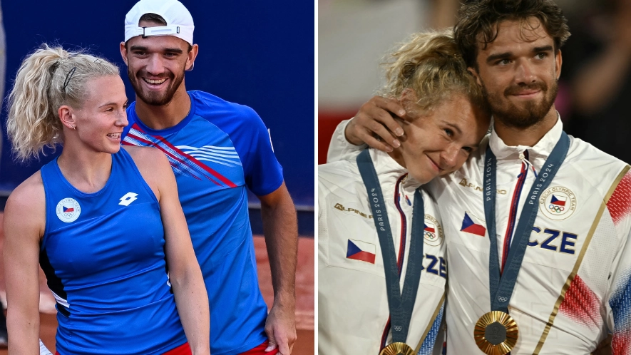 Olympics fans are making one request after exes won gold in mixed doubles event
