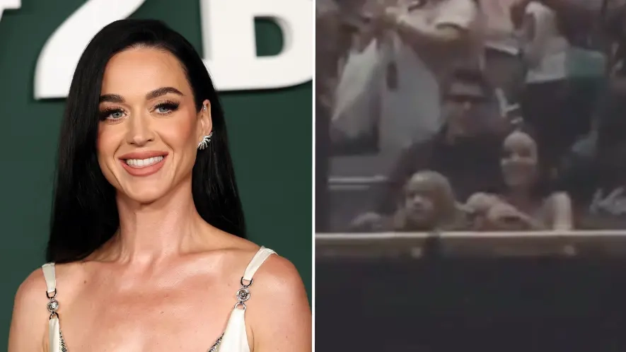 People in stitches over Katy Perry’s ‘iconic’ reaction to bumping into ex