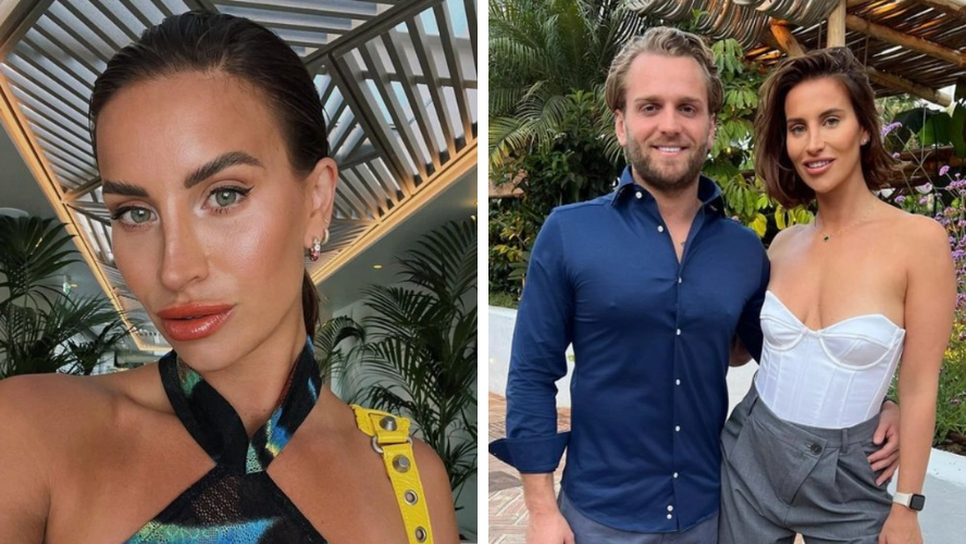 Ferne McCann apologises for alleged voice notes about acid attack victim for first time