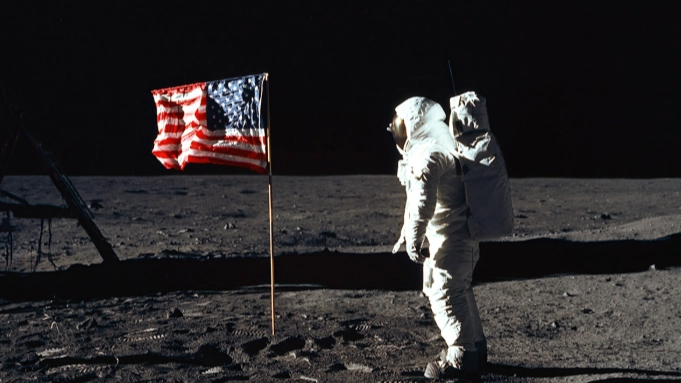 Key details from Moon landing spotted after artist enhances famous photo of Buzz Aldrin