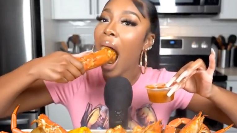 Viral mukbang video leaves people feeling seriously uncomfortable after they find out 'spooky' truth behind it