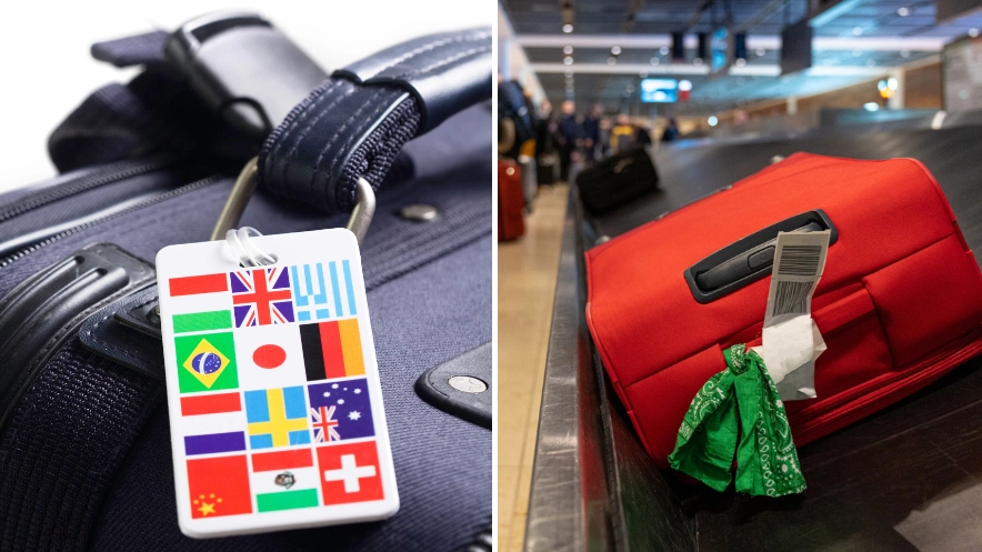 Flight attendant shares the one mistake holidaymakers make when using luggage tags on suitcases