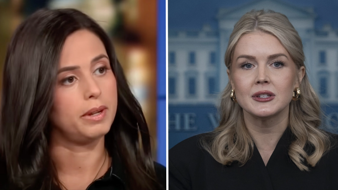 Woman linked to Trump's press secretary who was arrested by ICE breaks silence