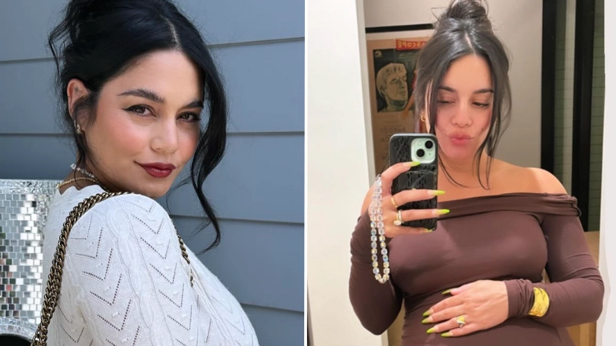 Vanessa Hudgens welcomes first child with husband Cole Tucker