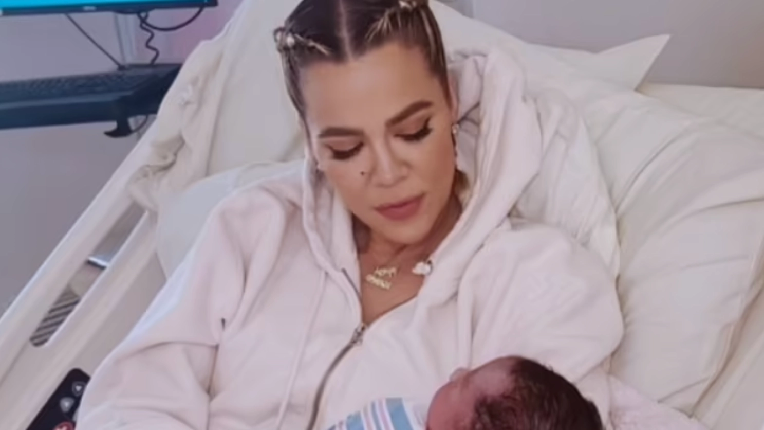 Reason why celebrities pose in hospital beds with newborn babies even if they’ve used a surrogate