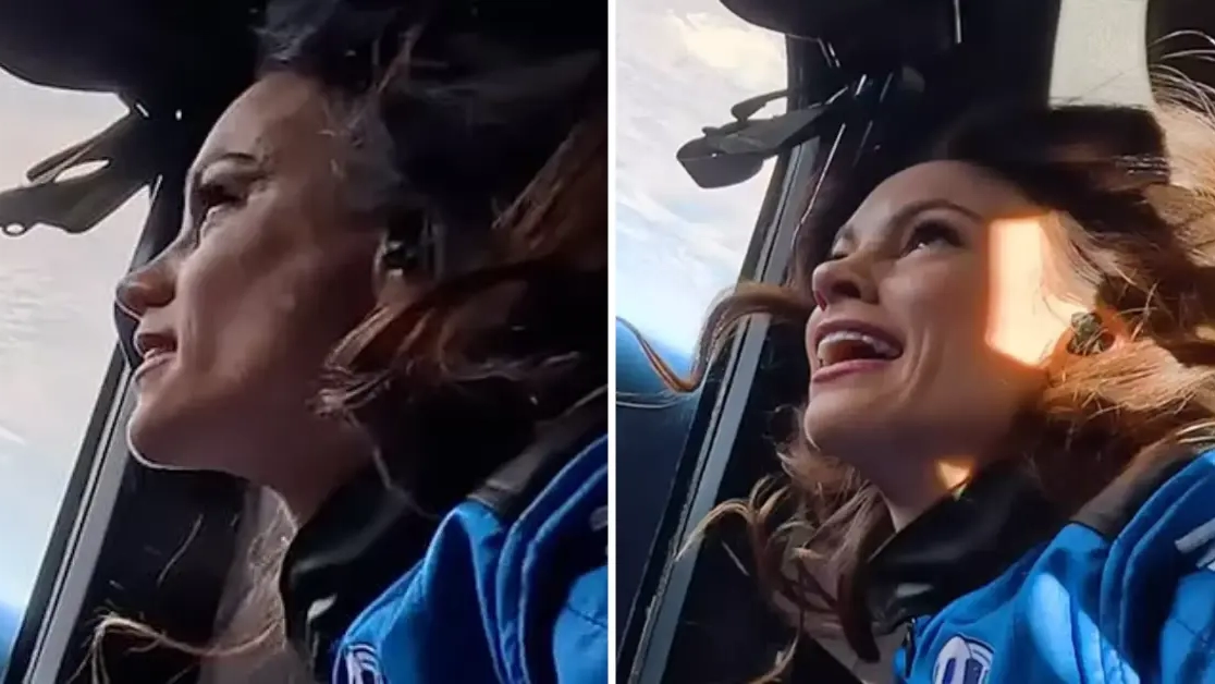 Video of female astronaut’s reaction to space forced to be removed over comments it received