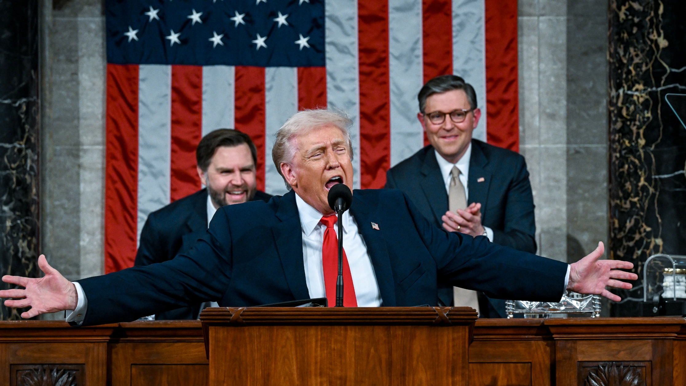 Donald Trump breaks his own record during State of the Union