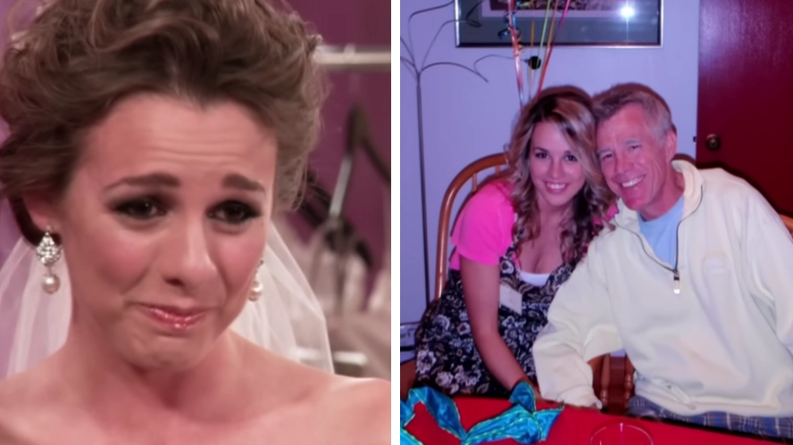 Bride comes up with sweet way to honour dad on her wedding day