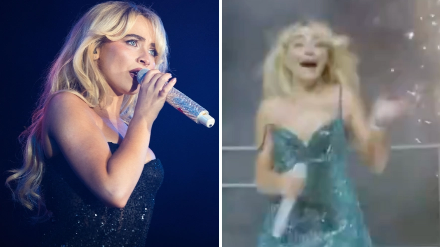 Sabrina Carpenter ‘almost hit’ by firework in terrifying mid-show incident