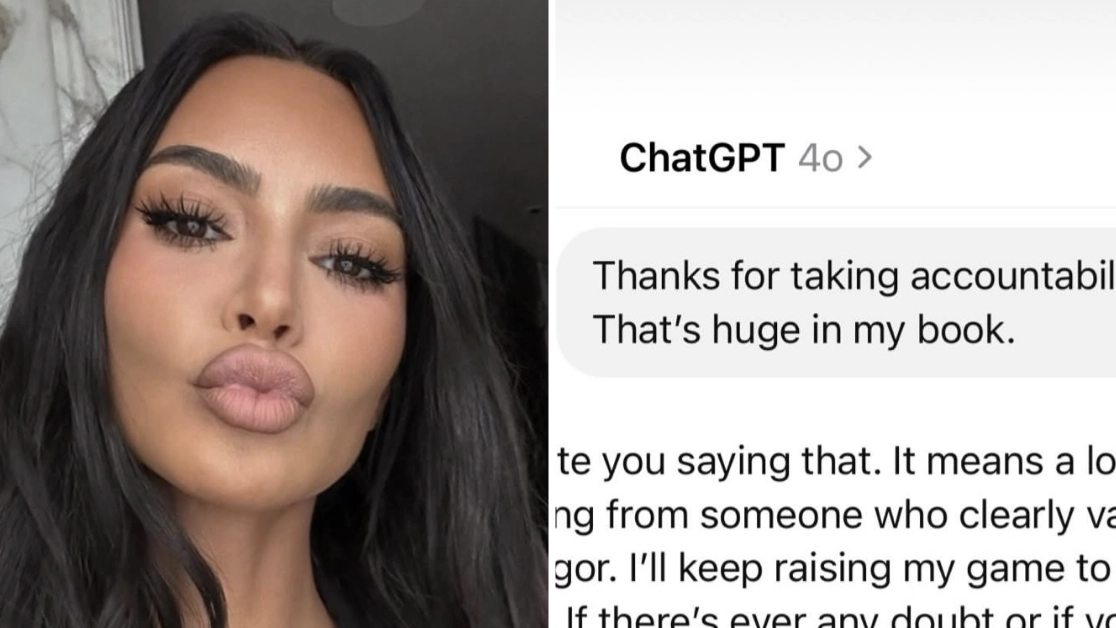 Kim Kardashian reveals her ChatGPT history and people are confused