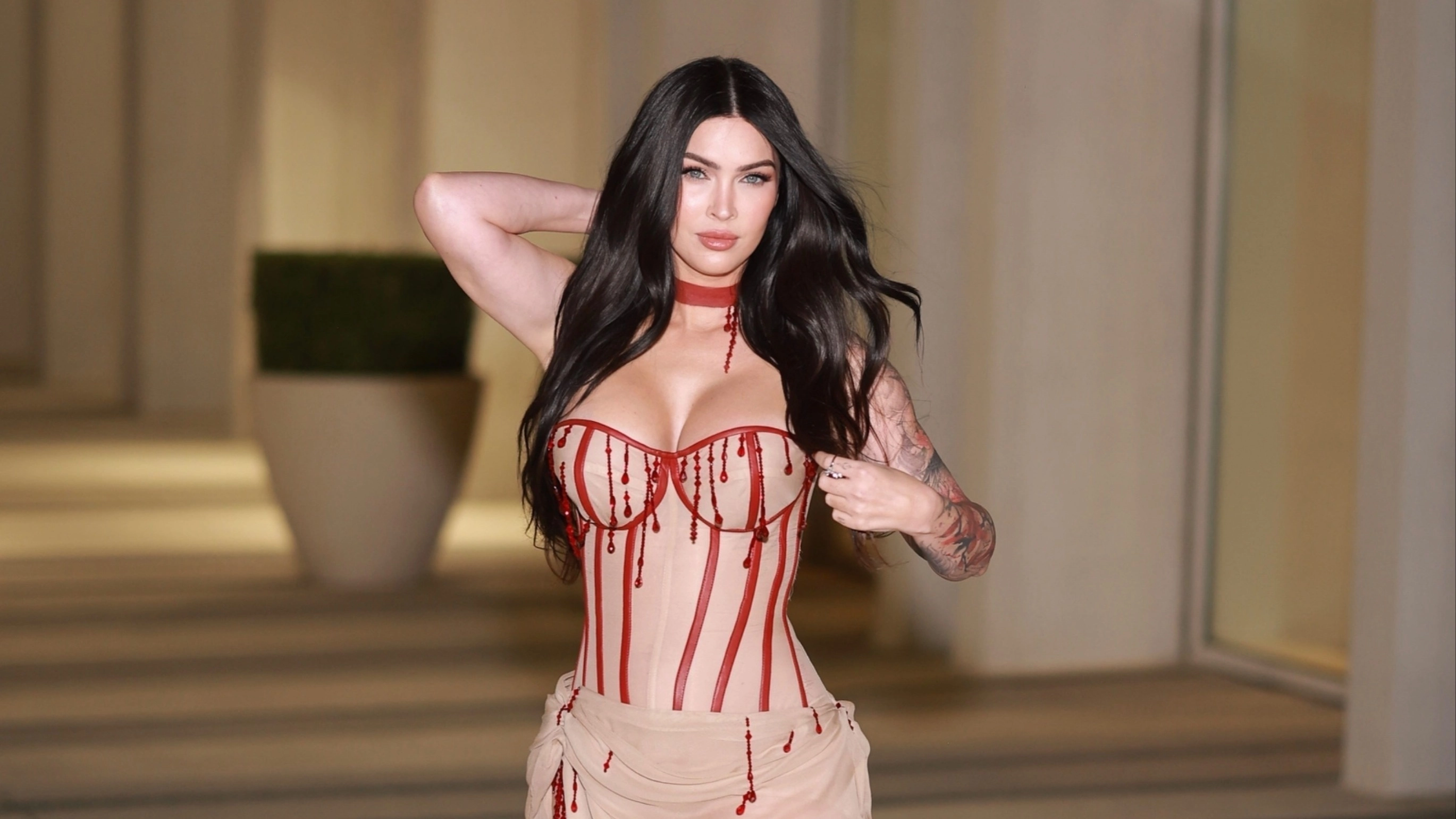 Megan Fox defended after first appearance since having baby sparks cruel comments