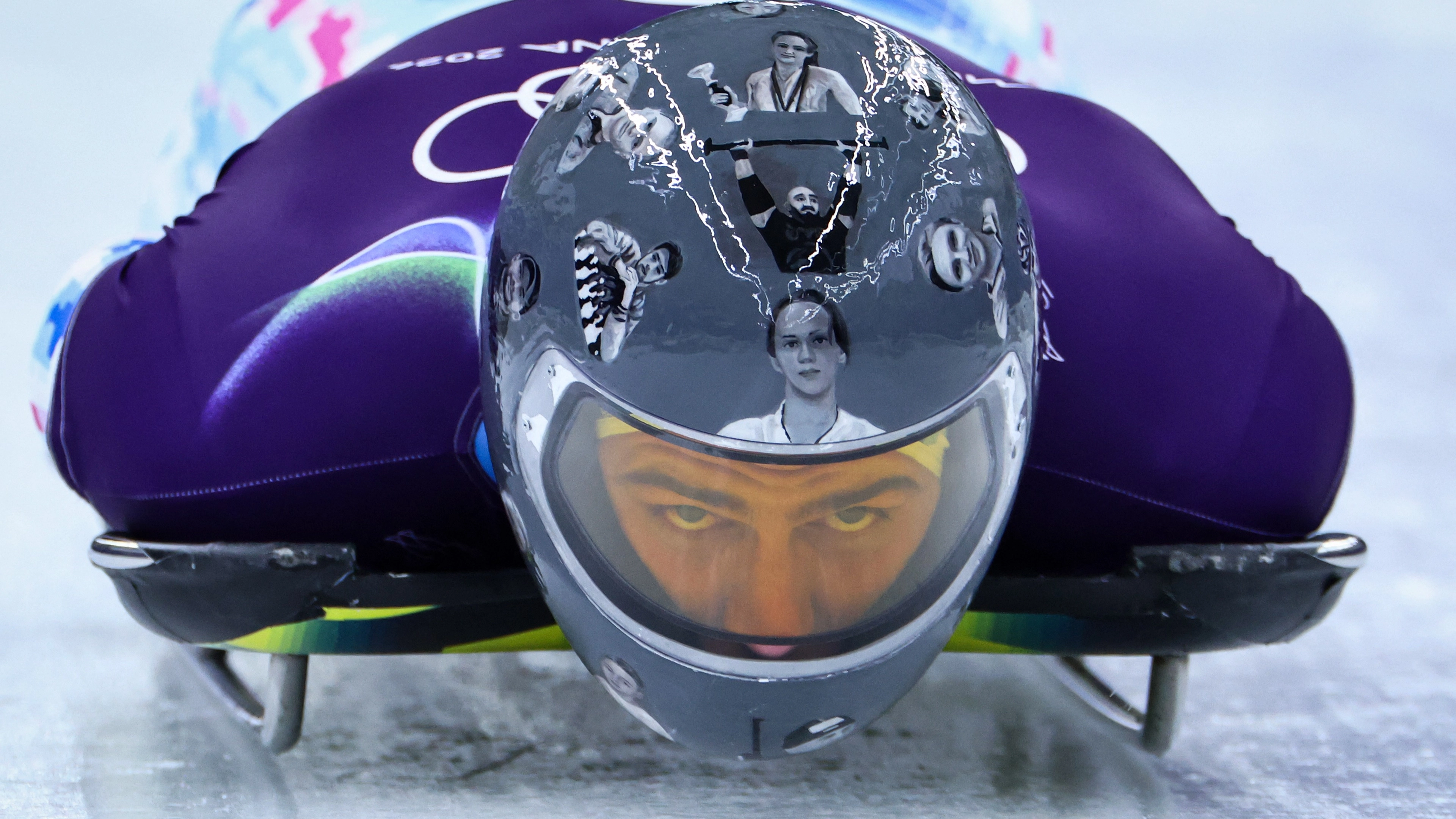 Ukrainian Olympian banned from wearing helmet for race