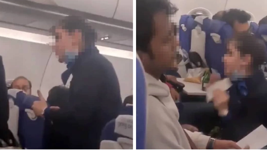 Flight attendant tells passenger she's 'not his servant' during heated argument