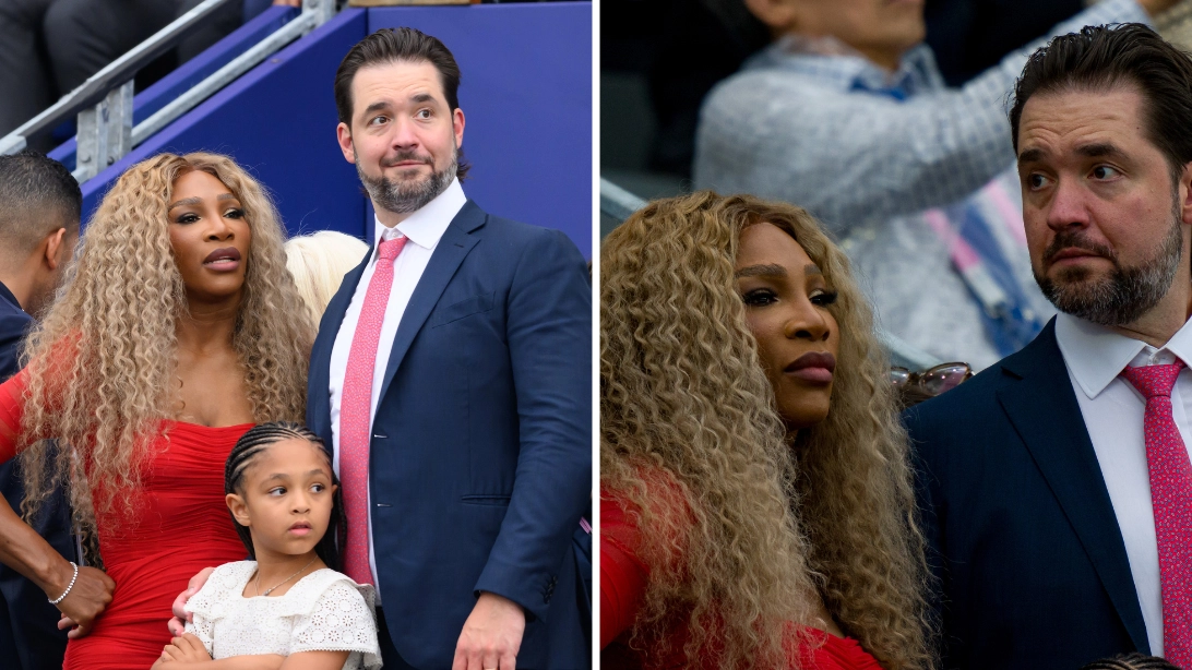 Extremely awkward moment Serena Williams’ husband gets mistaken for someone else entirely at Olympics