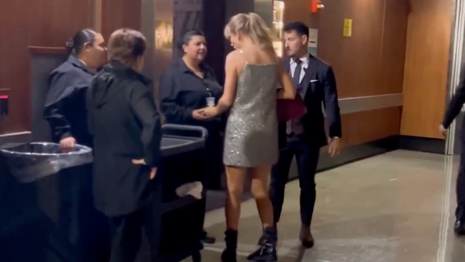 Taylor Swift leaves people divided after video of her tipping staff at Grammys afterparty goes viral