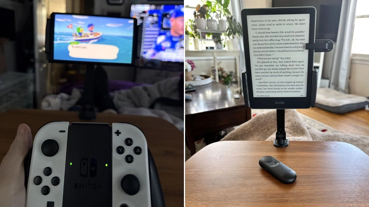People are obsessed with 'game-changing' gadget that means you can read and snack at the same time