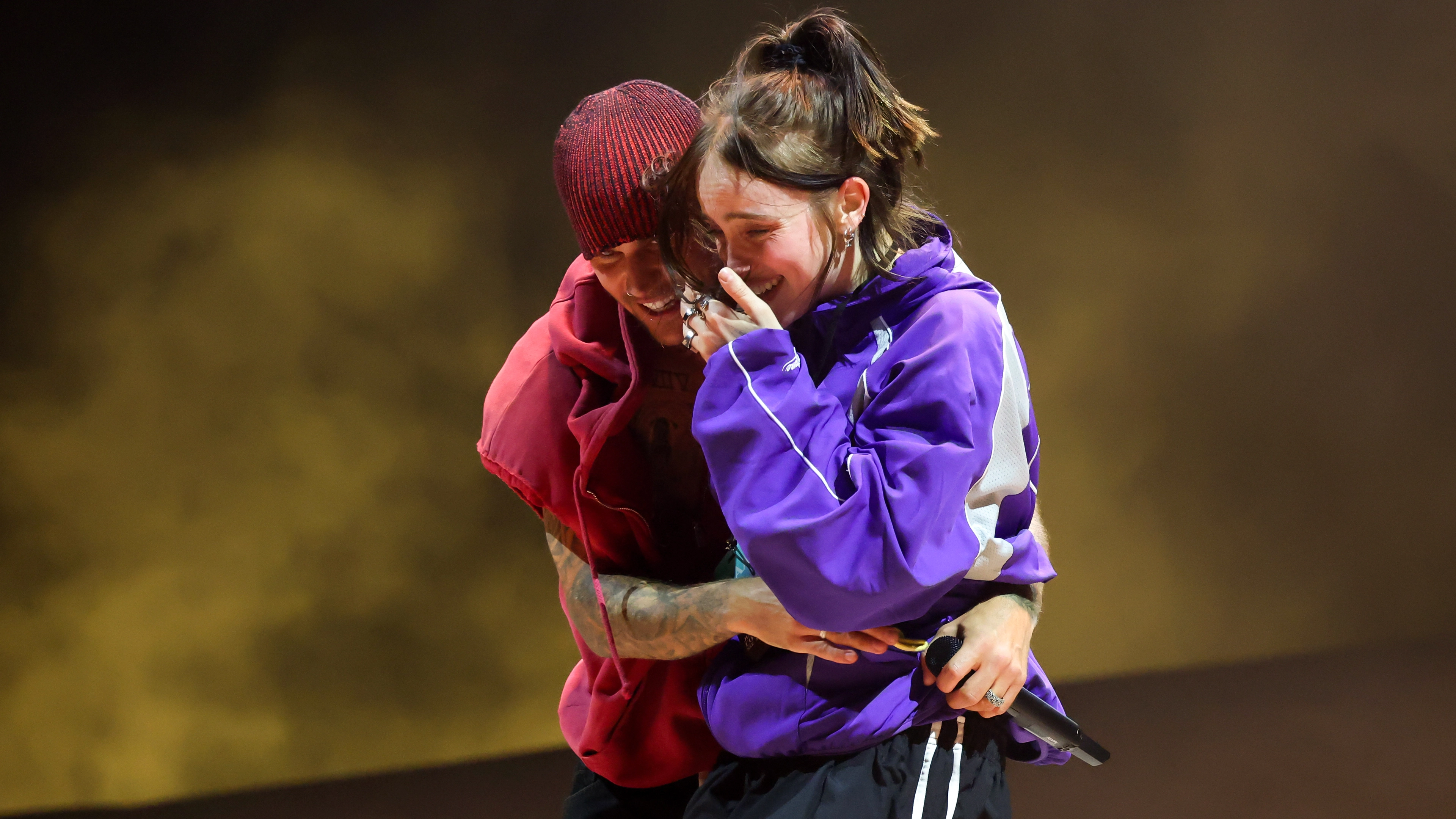 Billie Eilish defended after sharing unseen message to Justin Bieber following Coachella performance