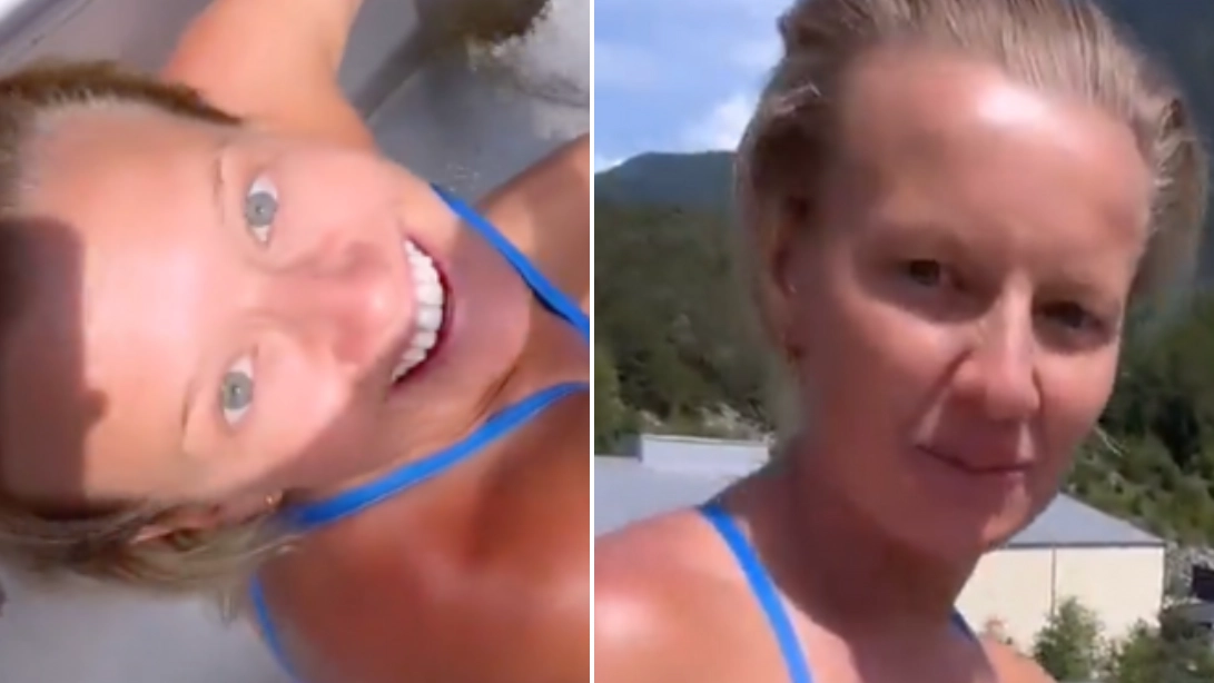 Why women are 'banned' from extreme slide after champion diver ignored warning and immediately regretted it