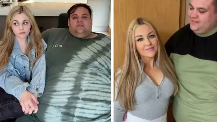 Couple insist 'size doesn't matter' after strangers say relationship is a sham