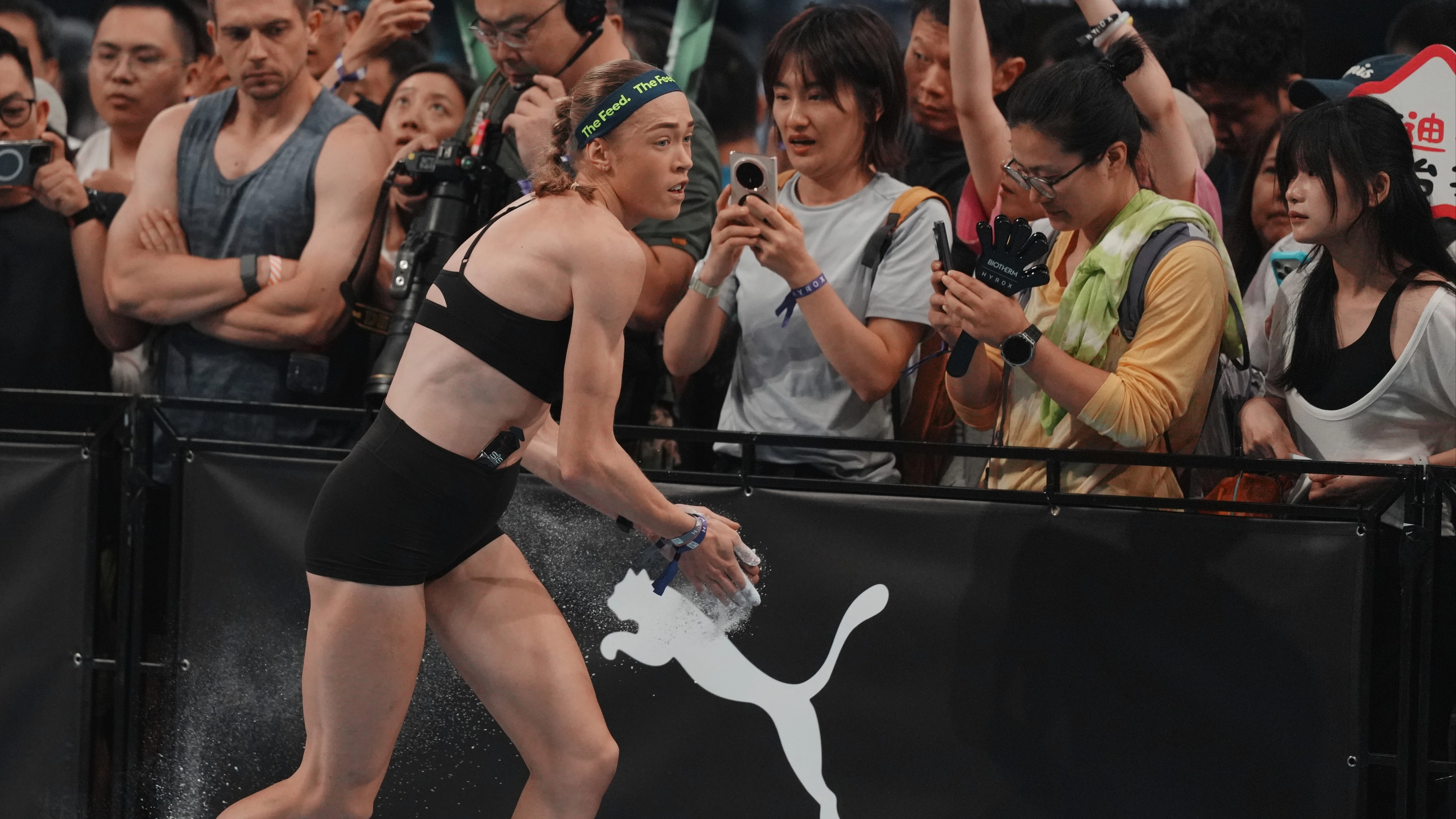 ‘Runner's diarrhoea’ explained as Hyrox competitor sparks backlash for soiling herself during competition