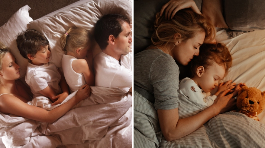 Expert reveals exact age children should stop sharing a bed with parents