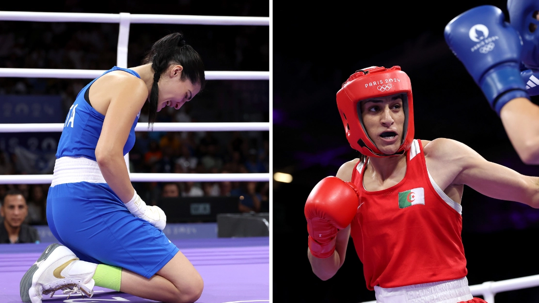 Boxer who stopped match with Imane Khelif after 46 seconds issues apology after Olympics committee breaks silence 