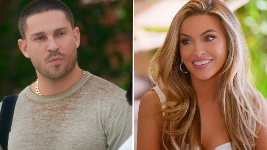 Selling Sunset’s Chrishell Stause has brutal one-word response to Joey Essex’s cameo on show
