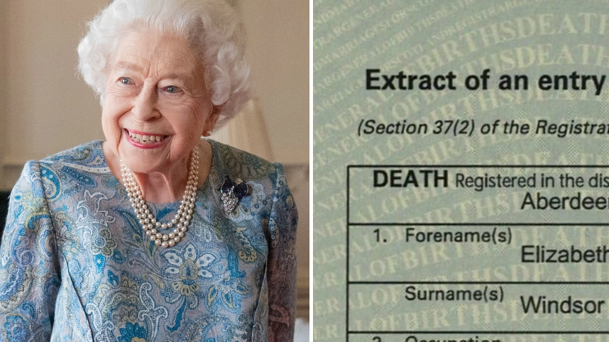Most people only found out Queen’s real name and occupation when her death certificate was released