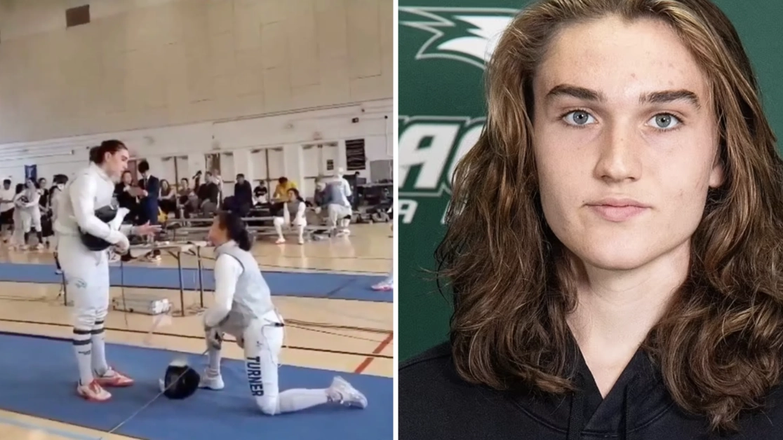 Fencer who was punished for taking knee reveals warning trans opponent gave her before she refused to face her