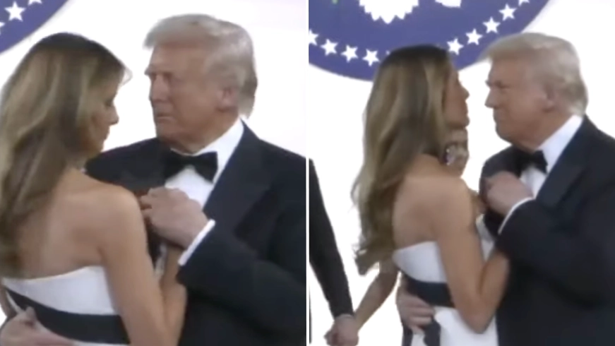 Body language expert reveals how Melania Trump ‘really felt’ during inauguration dance