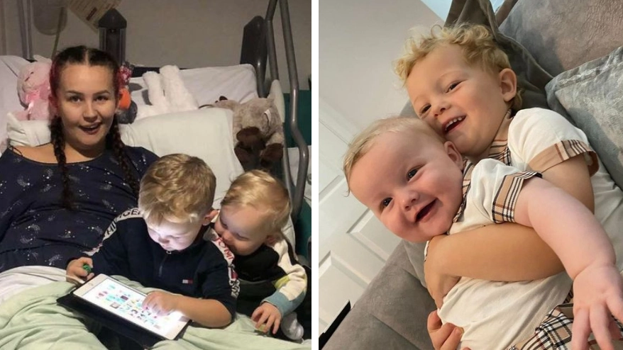 Mum suffers stroke at the Christmas dinner table and doesn't realise for days
