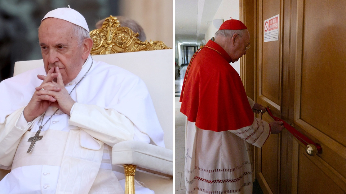 Reason why Pope Francis' apartment is sealed with wax as coffin plans are revealed