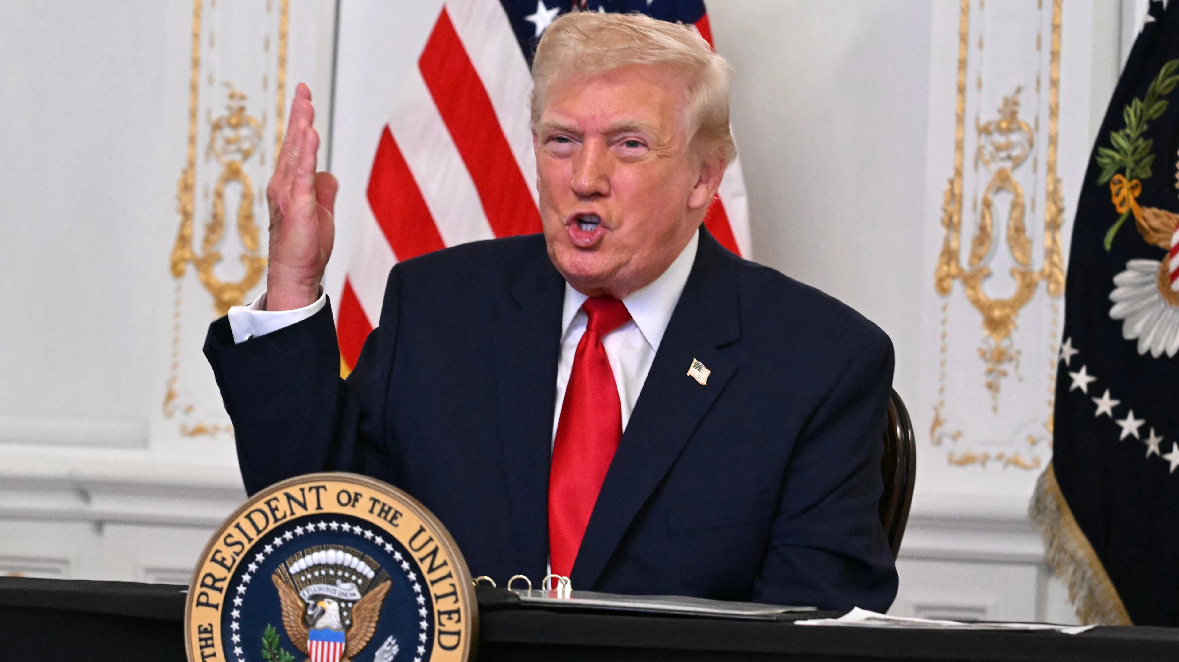 Donald Trump defends using the R-word slur after being called out by his nephew