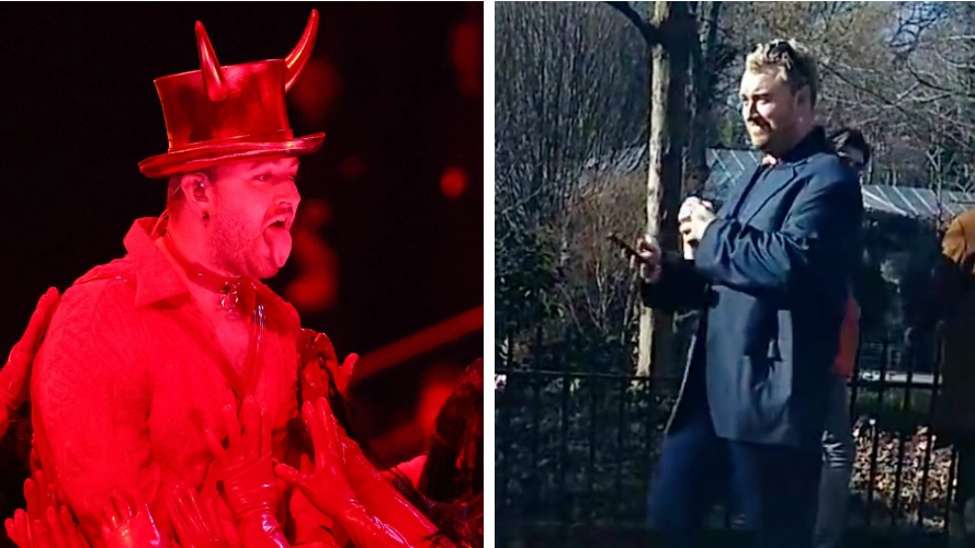 Sam Smith called 'demonic' by screaming woman following controversial Grammys performance