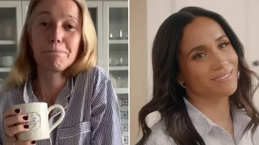 Gwyneth Paltrow fans can’t agree on whether latest video is a savage ‘dig’ to Meghan Markle or not