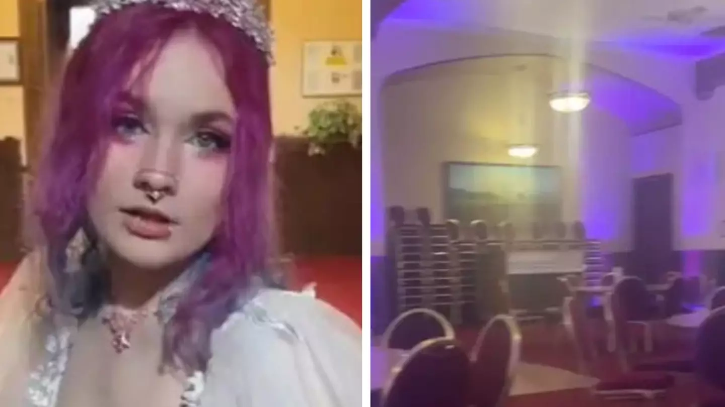 Newlyweds lost thousands of pounds after over half of wedding guests didn't turn up