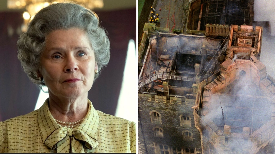 The Crown season 5 trailer: What happened with the Windsor Castle fire?