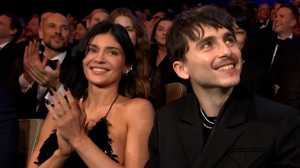Viewers make same hilarious point about Kylie Jenner after she's spotted at BAFTAs with Timothée Chalamet