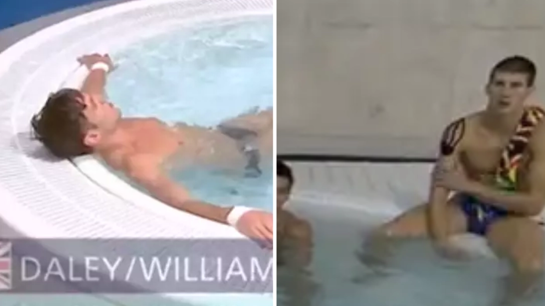 Surprising reason Olympic divers get in hot tub after every dive